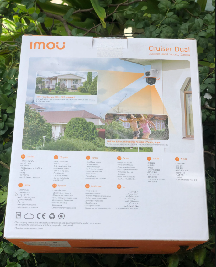 Camera Wifi Imou 10MP S7XP-10M0WED - 2 mắt 2 khung hình (Thùng 12C)