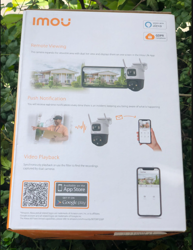 Camera Wifi Imou 10MP S7XP-10M0WED - 2 mắt 2 khung hình (Thùng 12C)