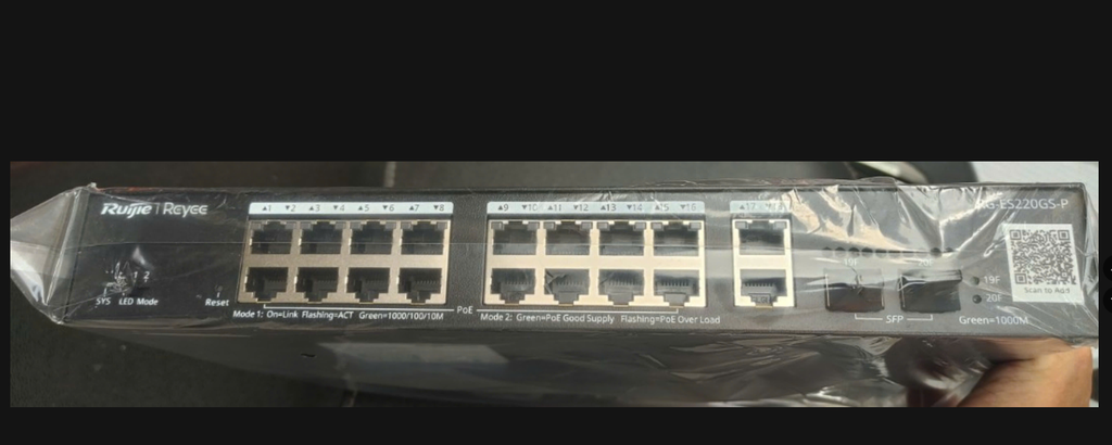Switch POE 20 cổng RUIJIE RG-ES220GS-P