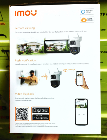 Camera Wifi IMOU S7XEP-6MP (Cruiser Dual 2 Lens: 3MP+3MP | Outdoor | FullColor)