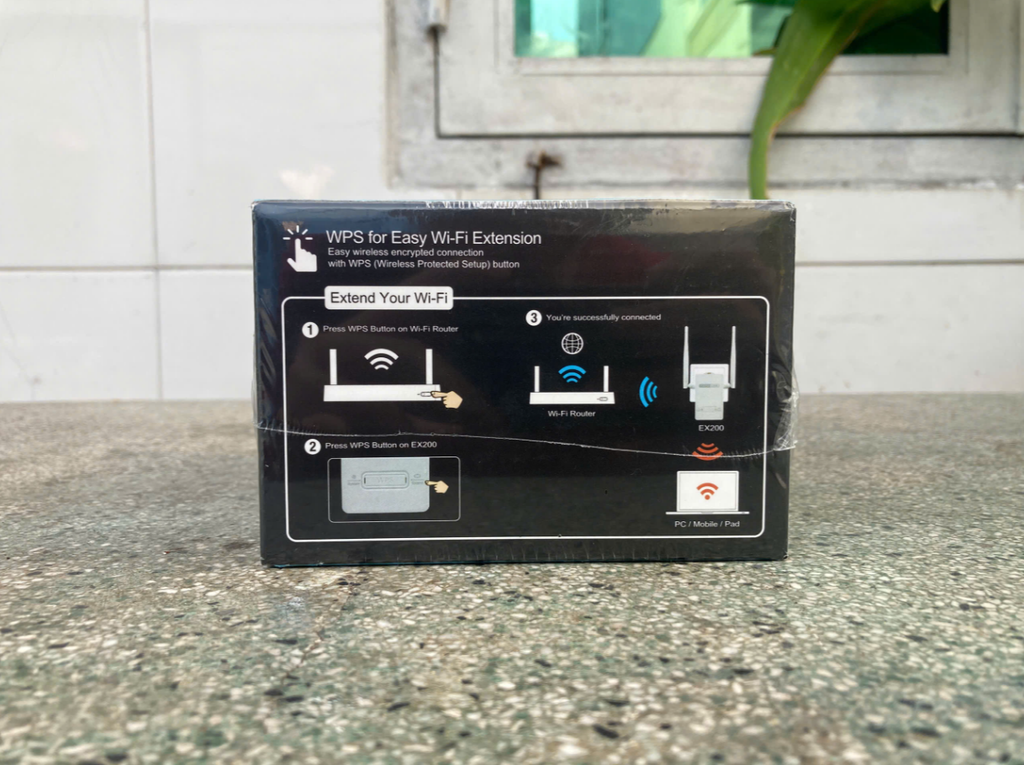 Bộ Kích Sóng Wifi Repeater 300Mbps Totolink EX200