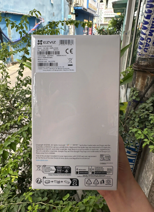 Camera trong nhà EZVIZ C6N (8WFL-4MM) - C6N 8MP G1 4K - Indoor