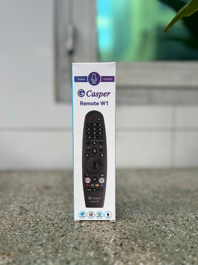 Remote tivi CASPER W1 TV136 - Điều khiển giọng nói