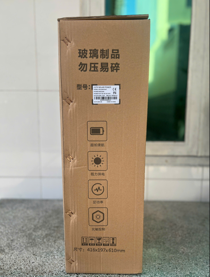 CCTV SOLAR CAMERA 40W30AH - Bảo hành 6 tháng | SOL40W20AH