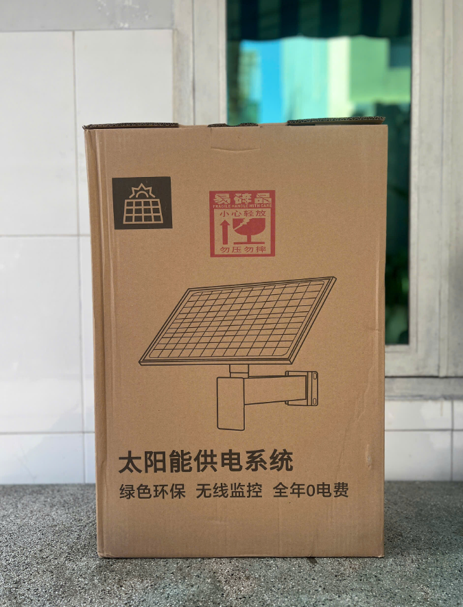 CCTV SOLAR CAMERA 40W30AH - Bảo hành 6 tháng | SOL40W20AH