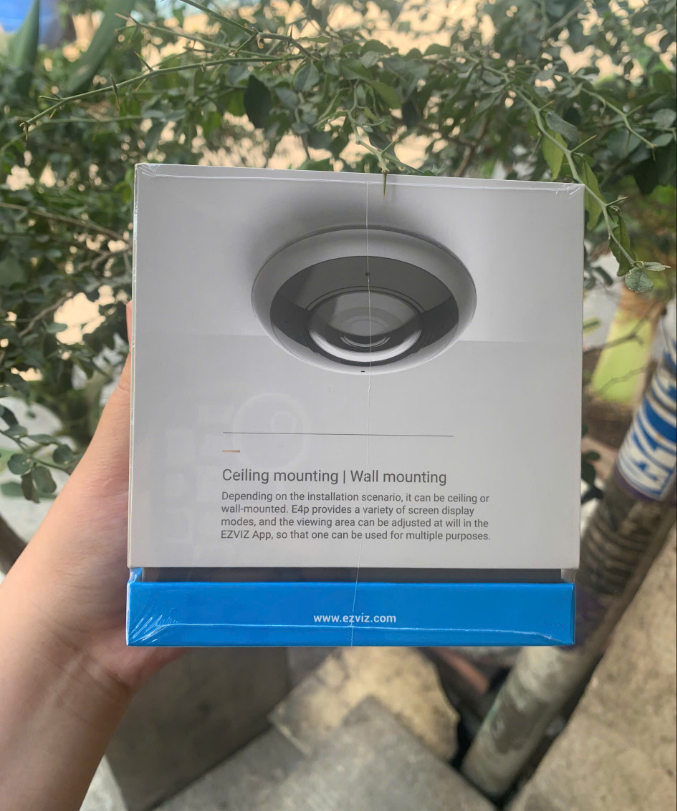 Camera Wifi mắt cá trong nhà EZVIZ E4P 3K (3K+)