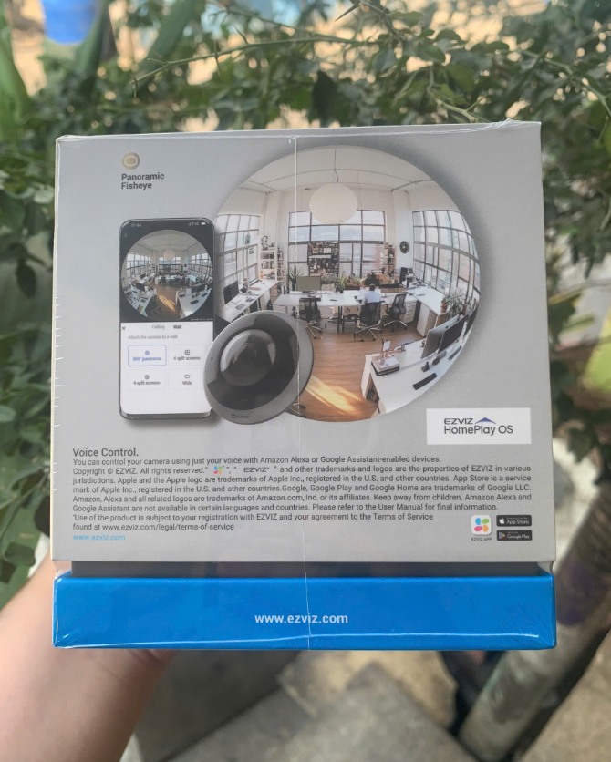 Camera Wifi mắt cá trong nhà EZVIZ E4P 3K (3K+)