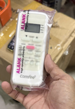 Remote máy lạnh đa năng - nút đỏ nền trắng ( dùng chung comfee/ midea/ sunhouse )