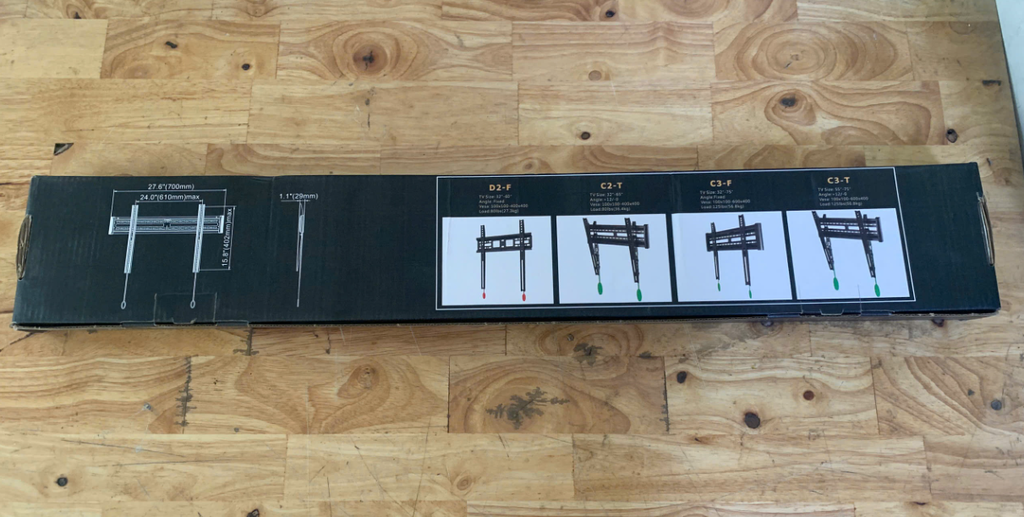 Khung treo Tivi sát tường NB C3F (32″- 75″)