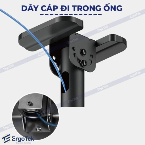 Khung treo Tivi thả trần ErgoTek E565 (55″ – 100″)