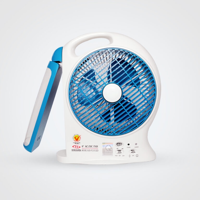 QUẠT SẠC HONJIANDA HJD – FL 101 LED
