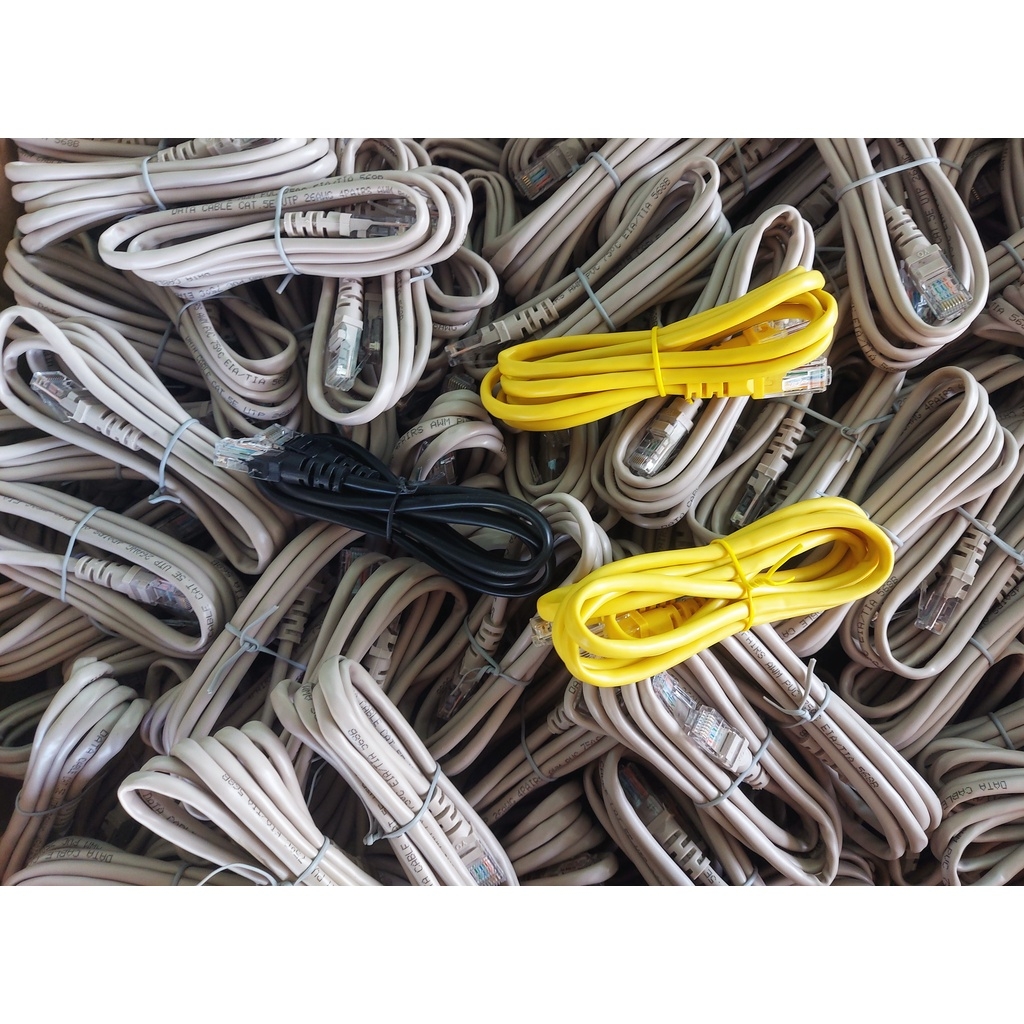 Dây cáp mạng 1 mét - Đúc sẵn 2 đầu (nhiều màu)