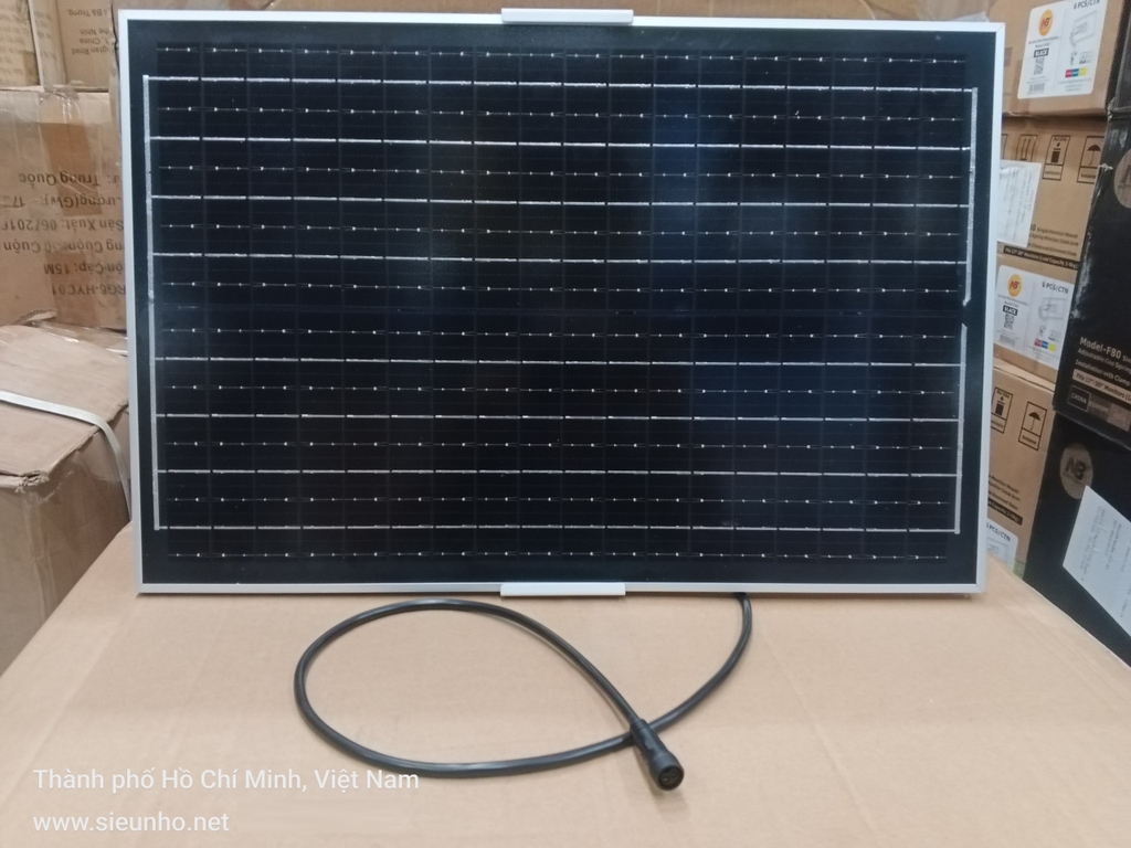 CCTV SOLAR CAMERA 40W20AH | 2 Line 12V | Bảo hành 180 ngày | XU-SOL40W20AH