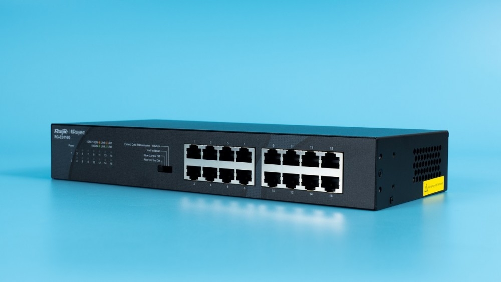 Switch Ruijie Reyee RG-ES116G 16-Port 10/100/1000 Mbps