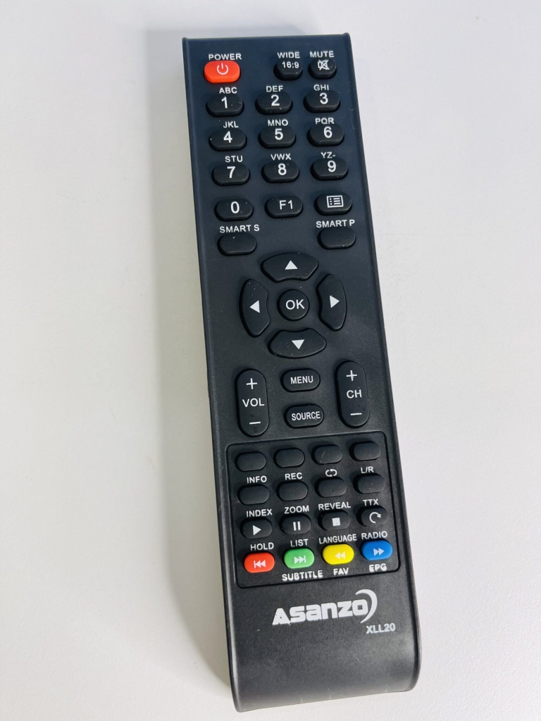 Remote Điều Khiển Tivi ASANZO XLL21