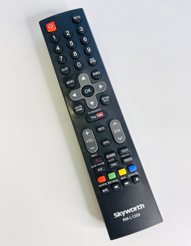 Remote tivi SKYWORTH TV169 | RM-L1359 TỐT