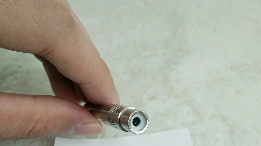 Jack chuyển 6 ly ra AV - bông sen inox (1 cái)