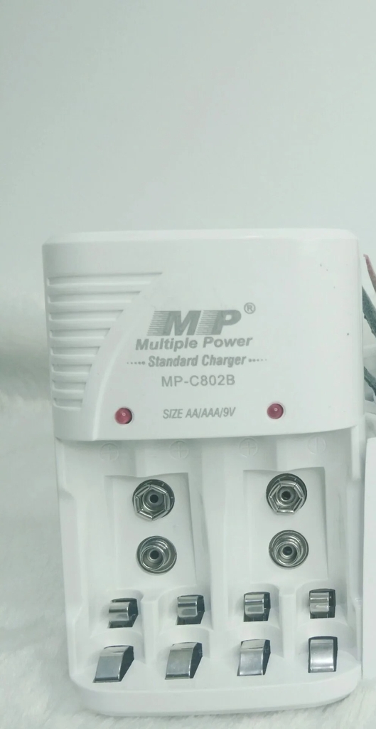 Bộ Sạc Pin MP-C802B, size AA/AAA/9V