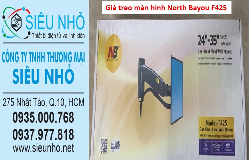 Giá treo arm màn hình vi tính North Bayou F425 ( Upto 35