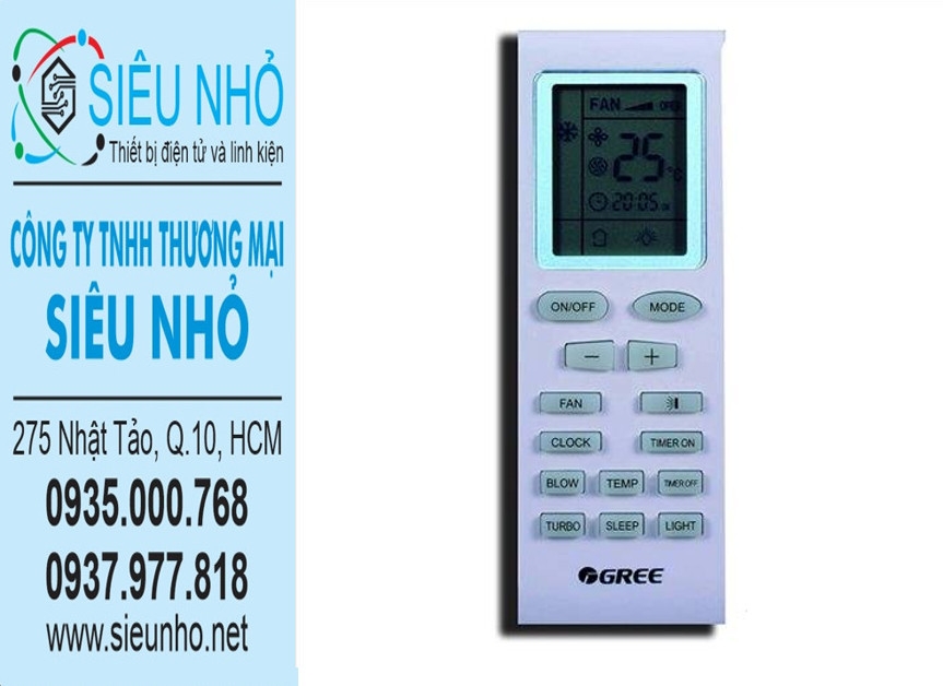 Remote máy lạnh GREE ML121