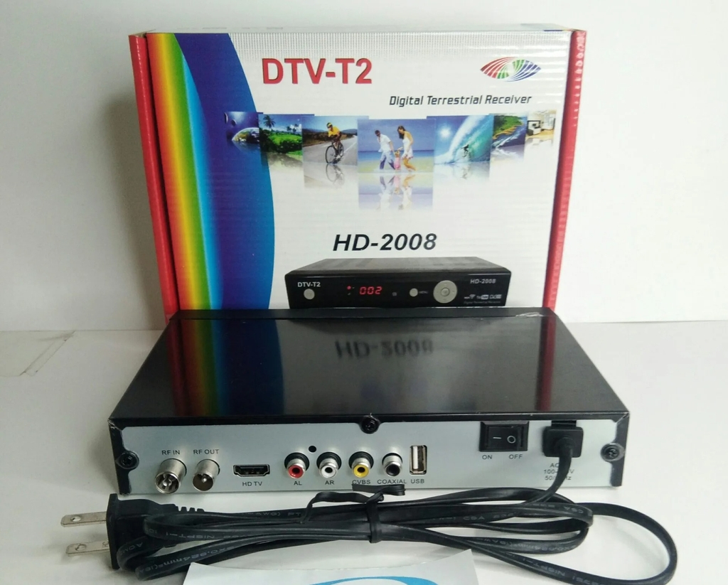 Đầu Thu Truyền Hình KTS DVB-T2 Patensat HD-2008