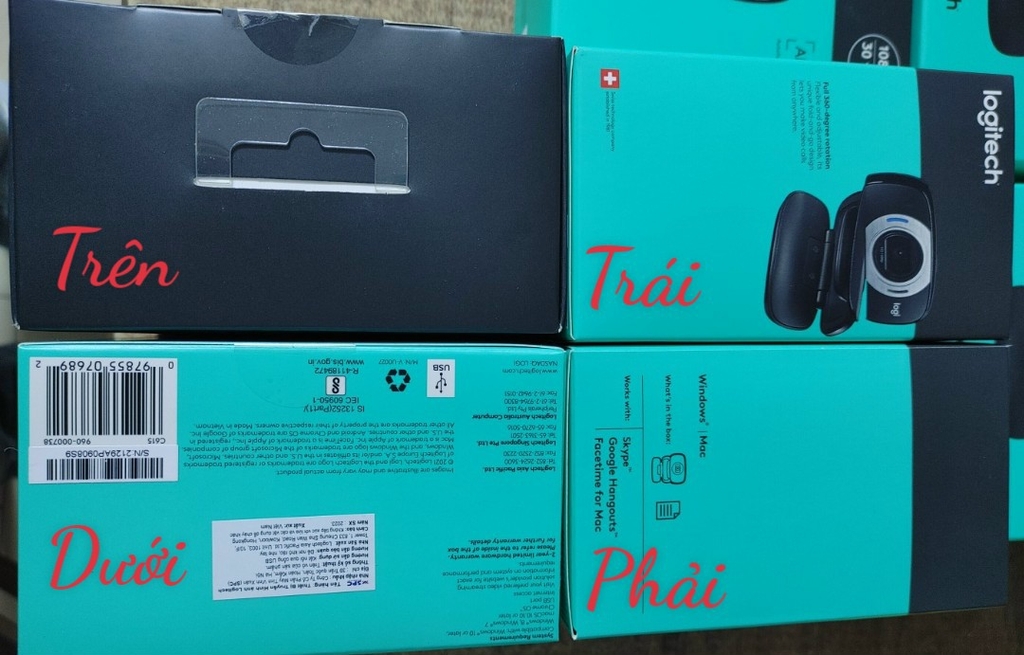 Webcam Logitech C615 (HD)