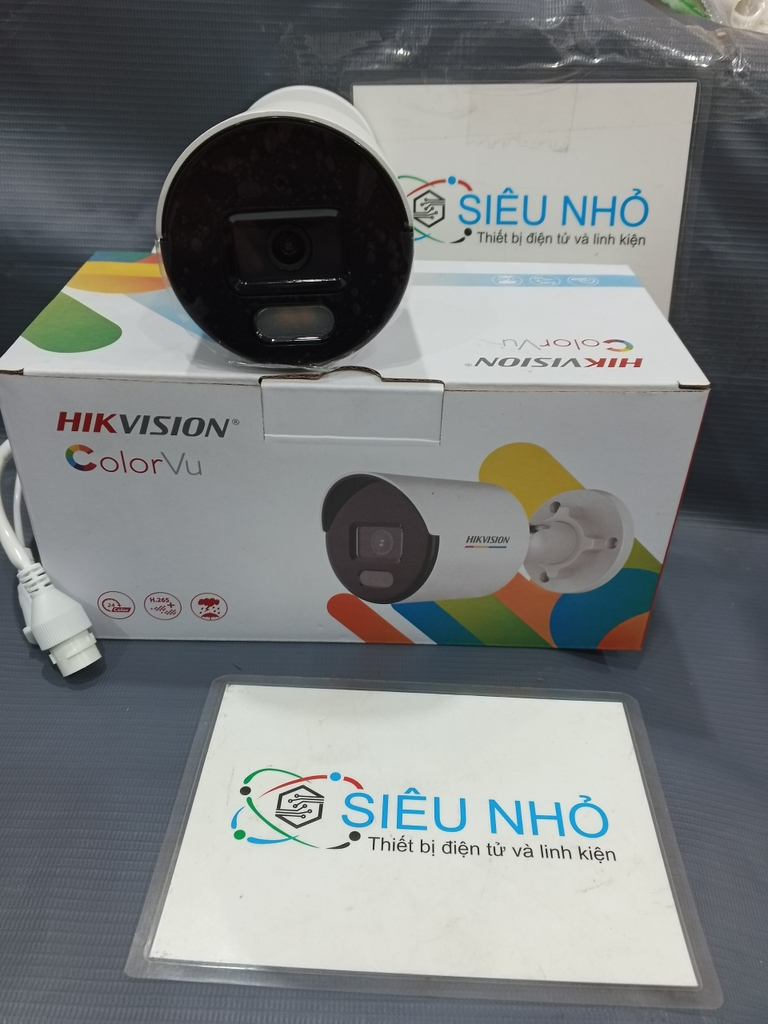 Camera IP HIKVISON DS-2CD1027G0-LUF (2MP | Có màu | Có Mic)