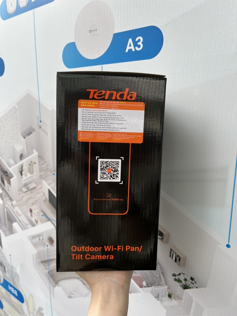 Camera Wifi Tenda 2MP CH3 (Có Màu + Đàm Thoại)