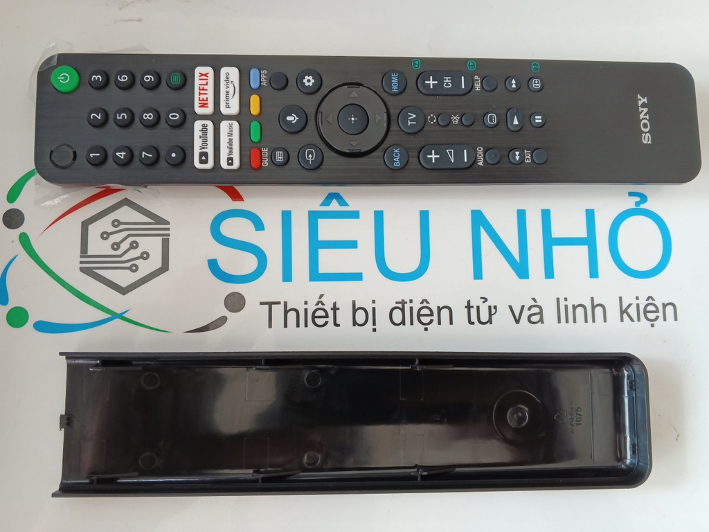 Remote tivi SONY TV14 - Voice TX520P | 4 nút trắng phía trên