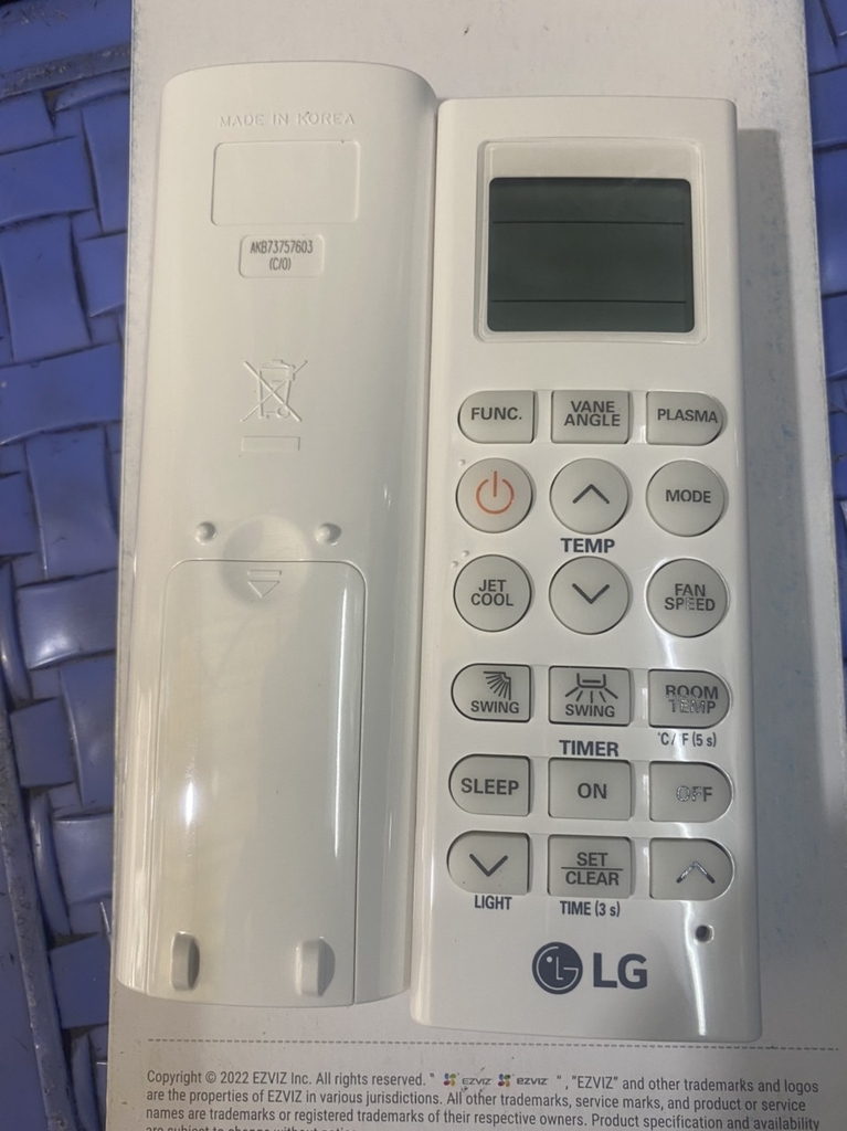 Remote Máy Lạnh LG ML78 | 3 nút xanh lá | Hàng zin
