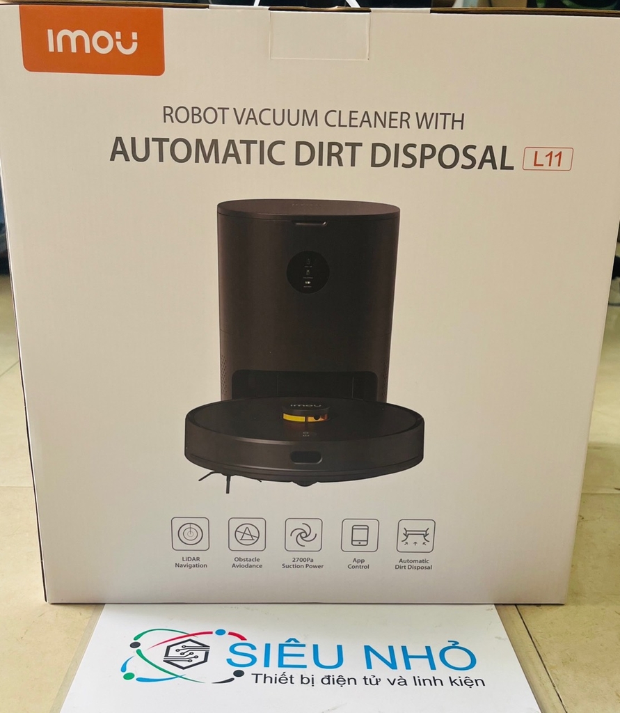 Robot Hút Bụi IMOU RV-L11A (Vacuum Cleaner - Có VAT - BH 12 Tháng)