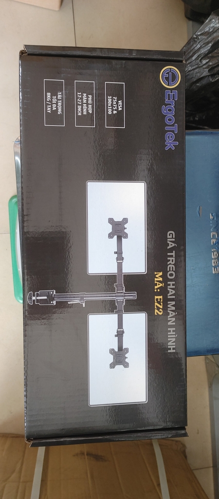 Giá treo 02 màn hình EZ2 (17″-27″) tải trọng 8 kg
