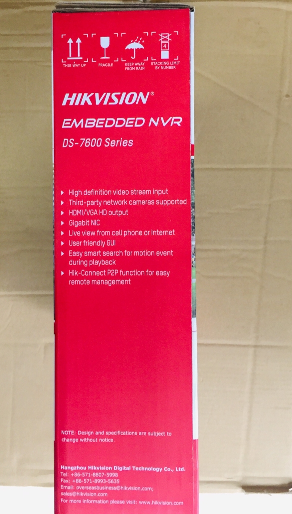 Đầu ghi hình IP 16 kênh NVR Hikvision DS-7616NXI-K1