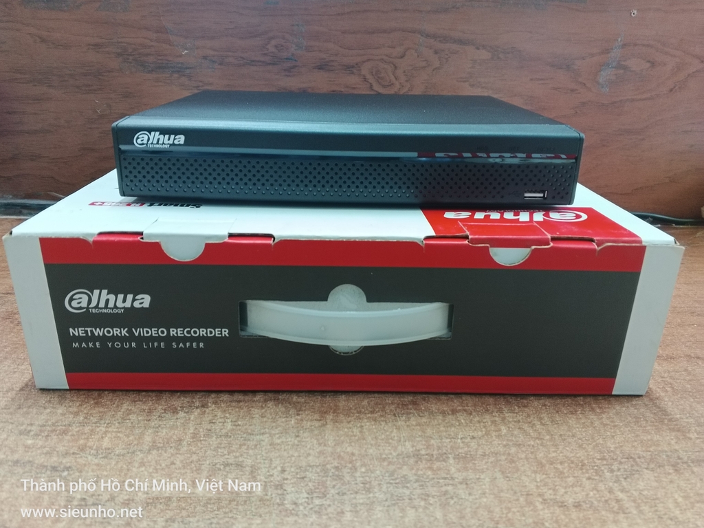 Đầu ghi hình IP 8 kênh NVR Dahua DHI-NVR1108HS-S3/H - Hàng chính hãng, có Vat