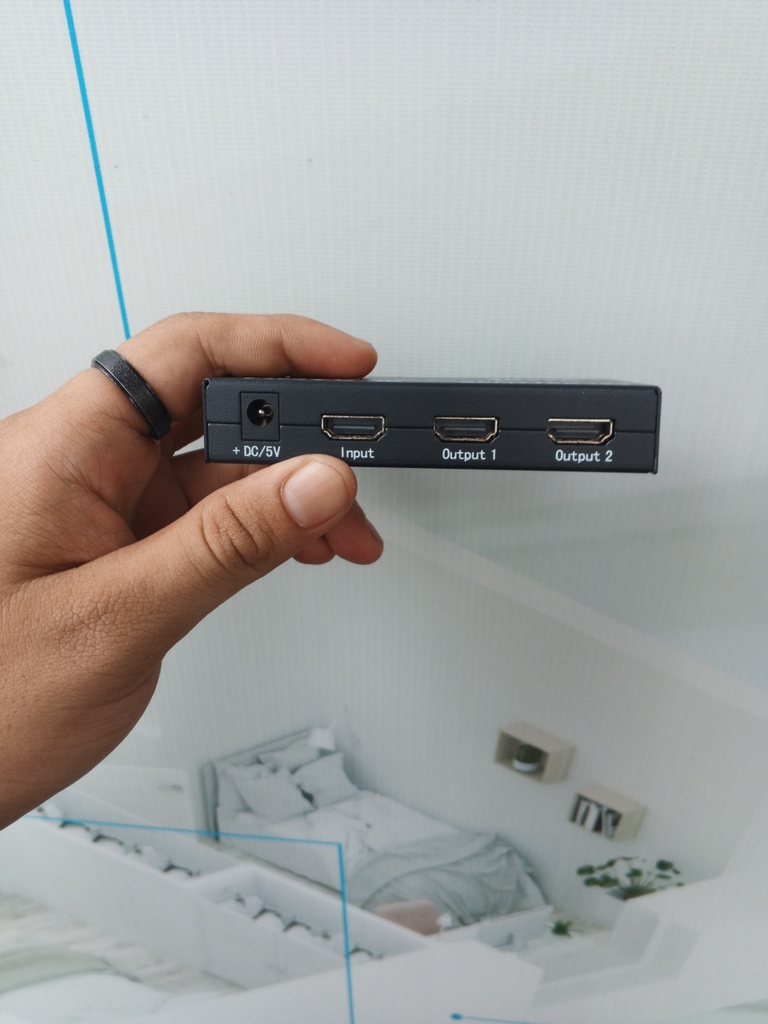 Bộ chia HDMI 1/4 mạch | Splitter | Zin
