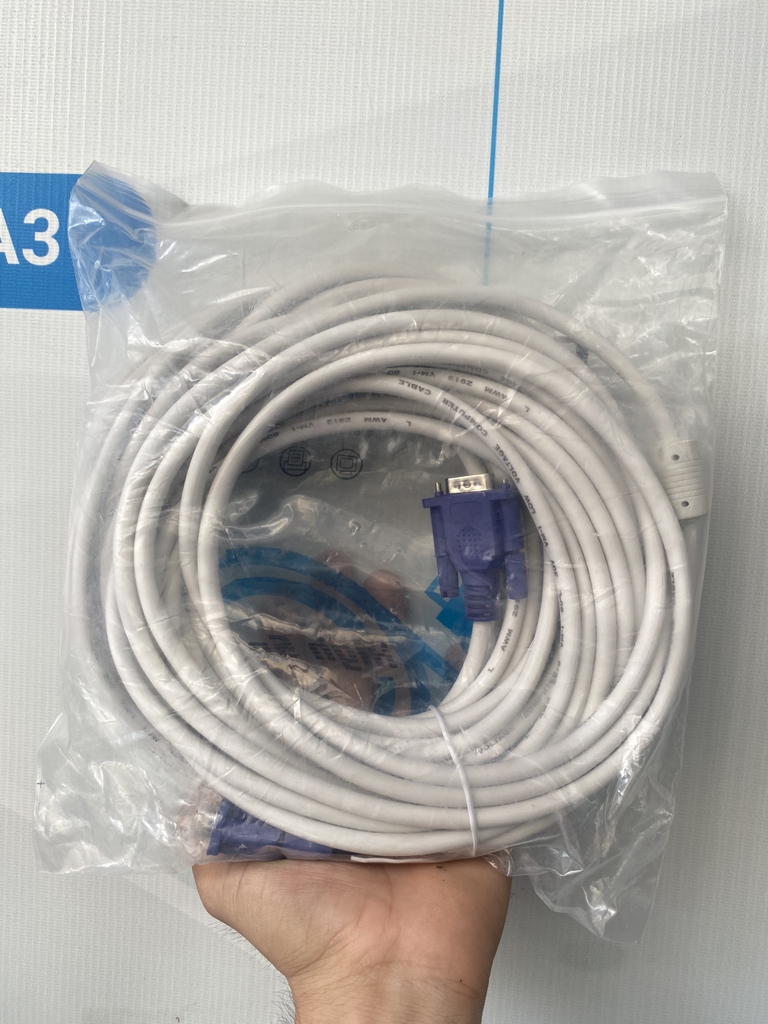Dây VGA/VGA 15M trắng (159)