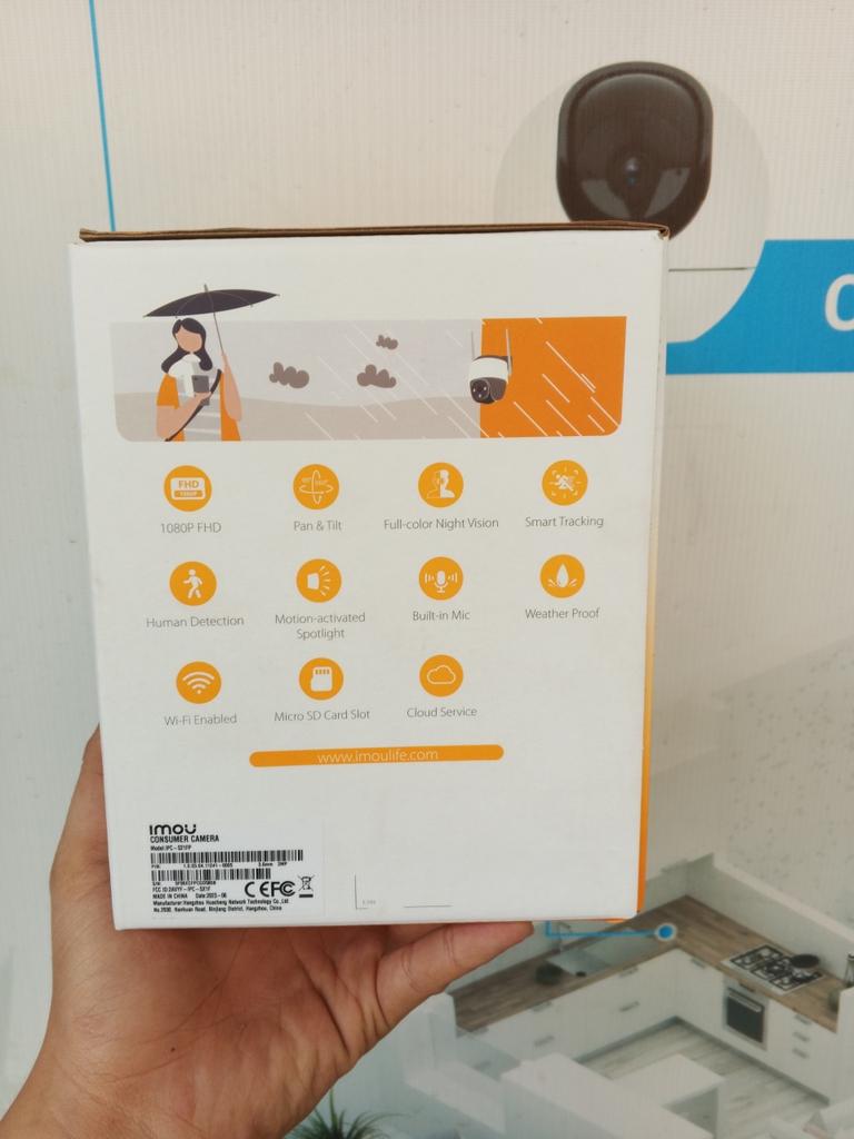 Camera Wifi 2MP IMOU S21FP 1080P