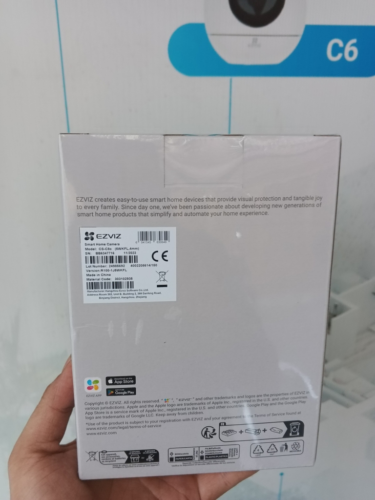 Camera Wifi EZVIZ C8C 5MP 3K  - Outdoor