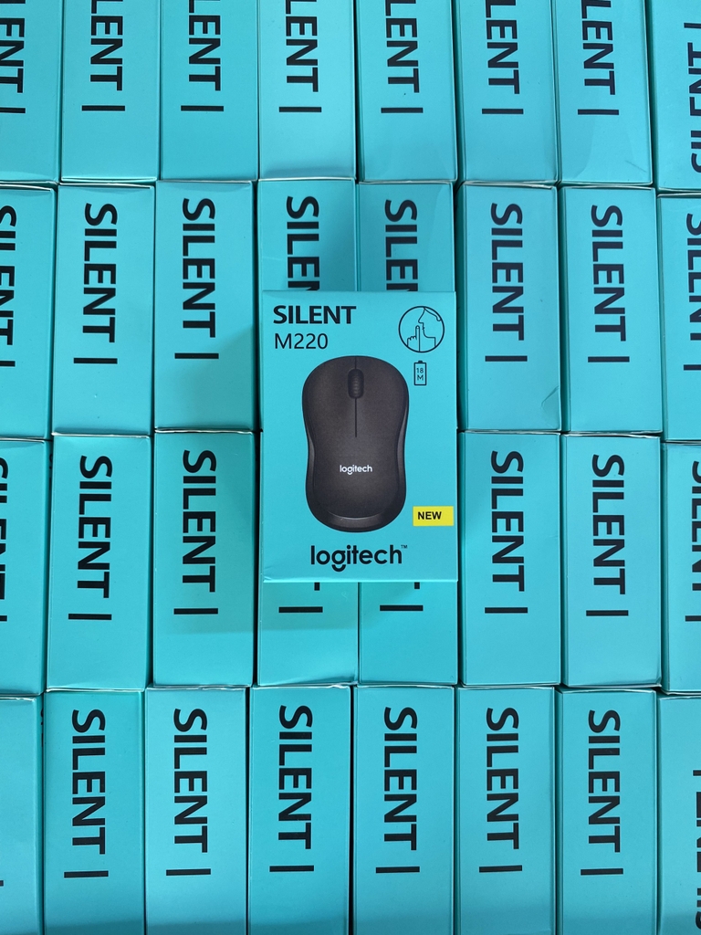 Chuột không dây Logitech M220 Silent ( Kèm pin)