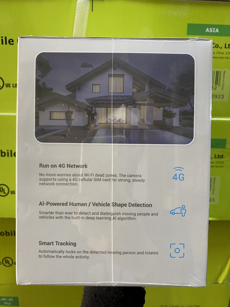 Camera chuẩn 4G EZVIZ H8C-4G - Chỉ sim 4G, độ phân giải 2K (3MP) - Outdoor