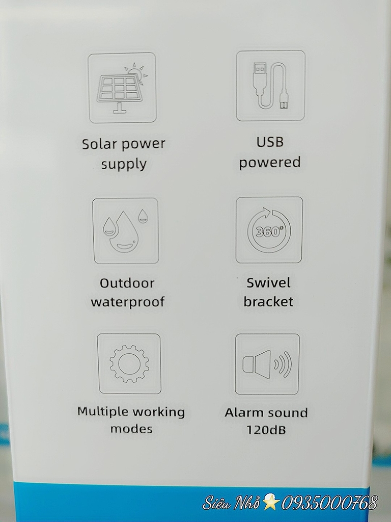 Còi Báo Động Solar