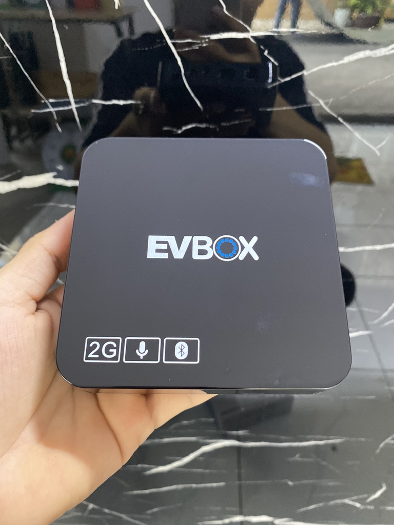 Android Tivi Box EVBOX MINI chuẩn 4K, có Bluetooth (Ram 2G Rom 16G)