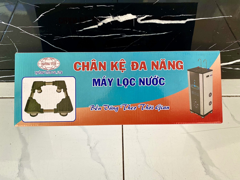 Chân máy lọc nước Hoàng Tâm lớn (xanh dương) (300mm – 490mm) - 20T1