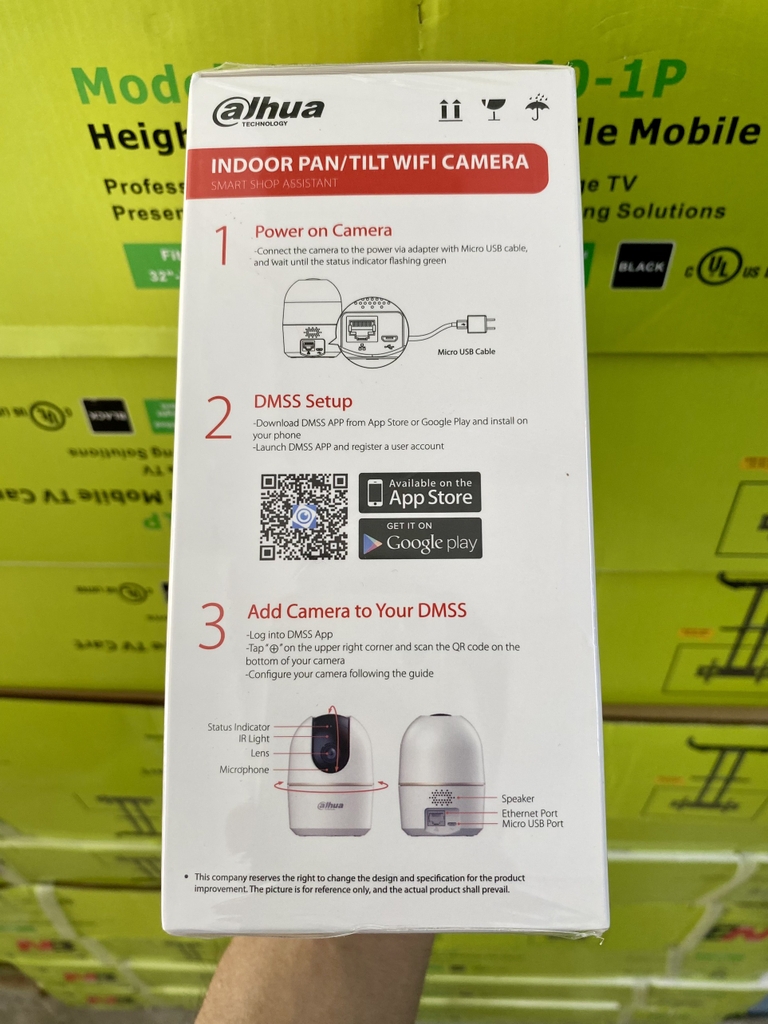 Camera Wi-Fi DAHUA H5AE - 5MP | Phiên bản mới!