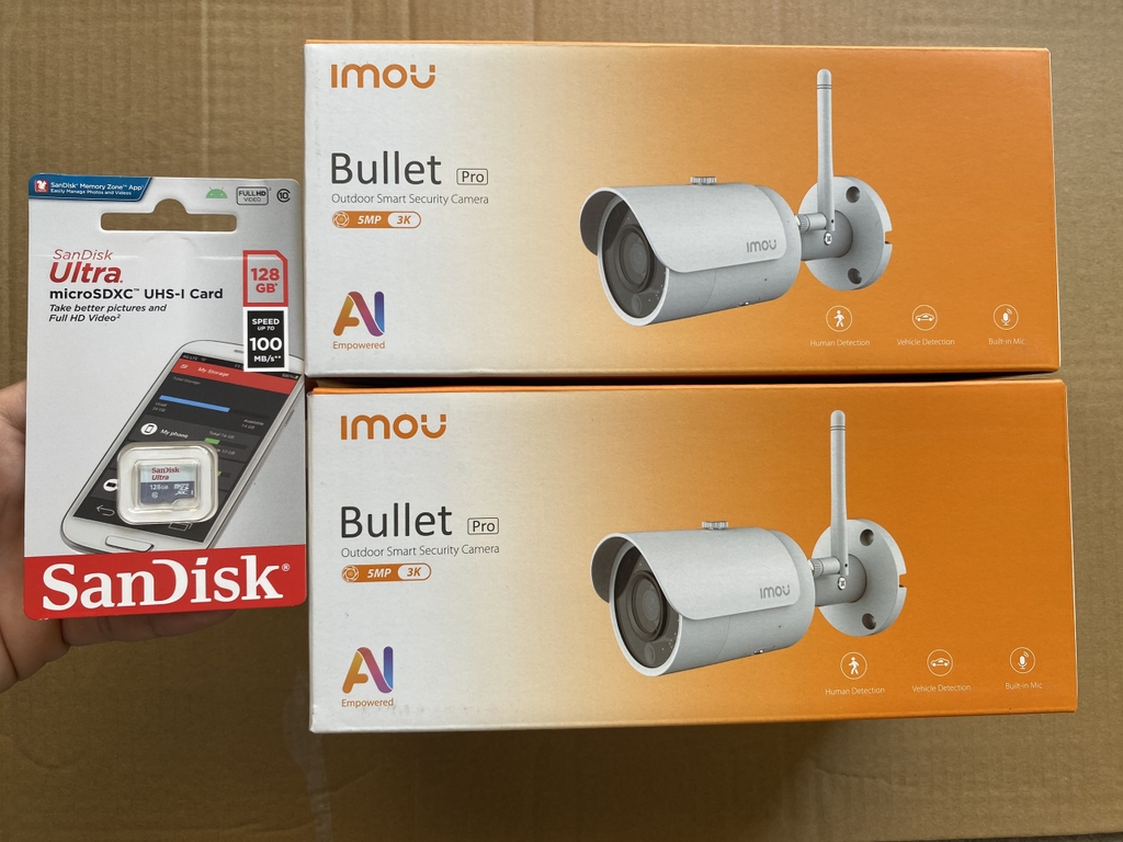 EOL... Camera Wifi 3.0MP IMOU F32MIP ( Có micro + Có Loa + hỗ trợ Đàm thoại 2 chiều + Vỏ sắt ) - Outdoor