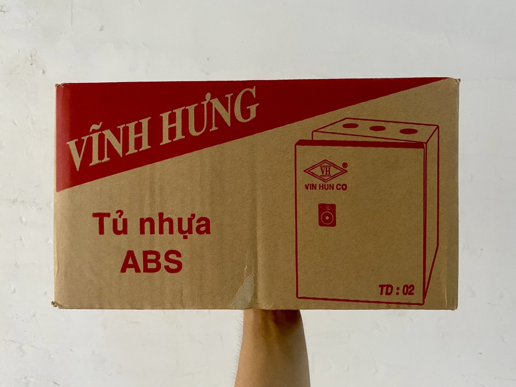Tủ nhựa ABS - 200x300x160mm - Trắng