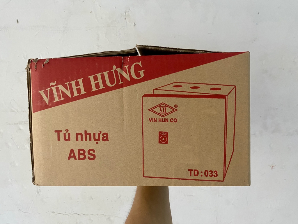 Tủ nhựa ABS - 300x300x160mm - Trắng