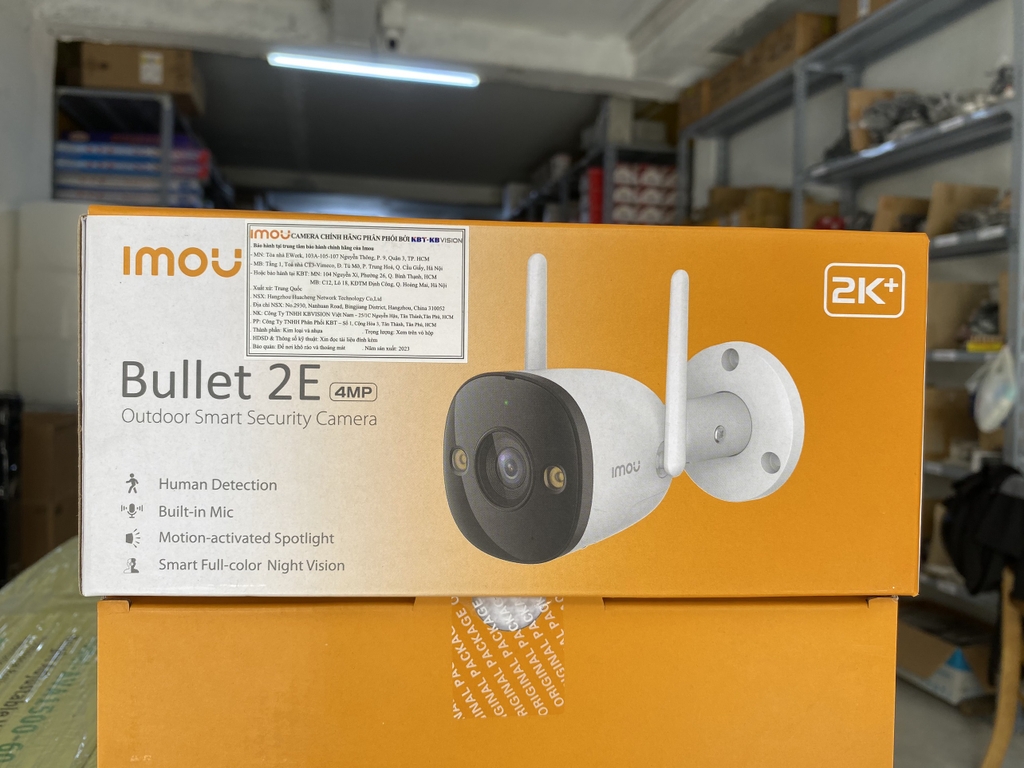 Cam Wifi Imou 4MP F42FP (Có Màu + Có micro)