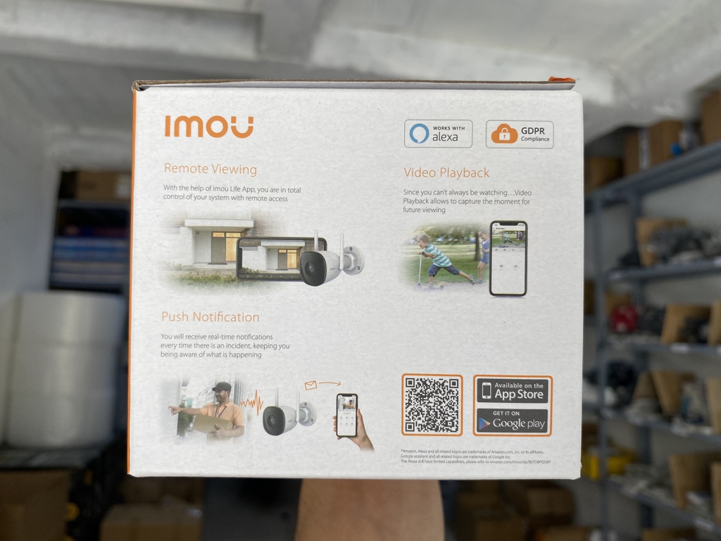 Camera Wifi Imou 2MP F22P (Có micro, không loa, IP67)