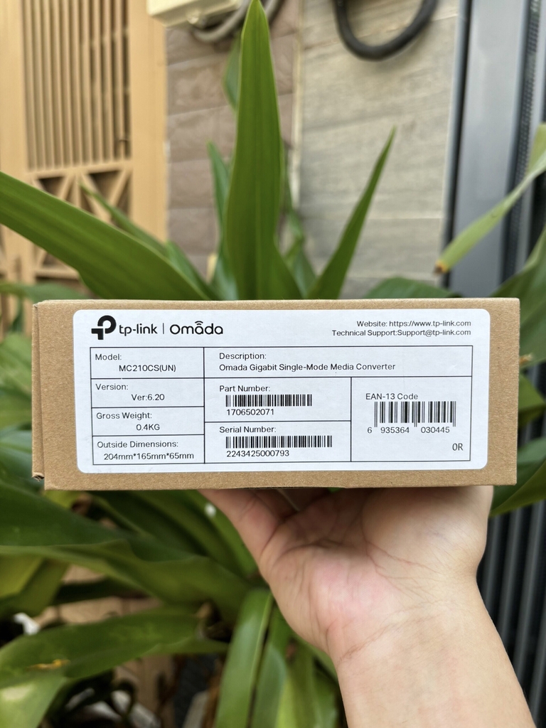 Bộ chuyển đổi quang điện TP link MC210CS